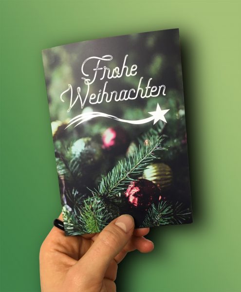 Weihnachtskarte 2018 für Hofmann Garten- und Landschaftsbau